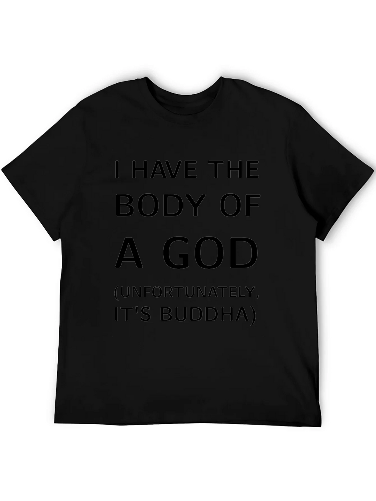 Funny Buddha Body Graphic T-Shirt product image 5