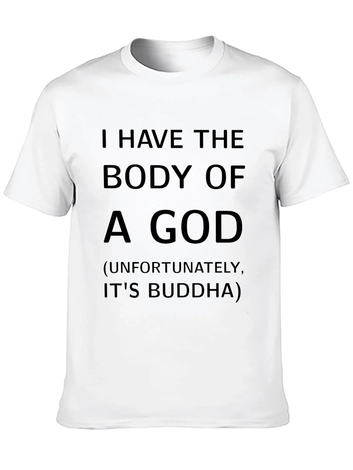 Funny Buddha Body Graphic T-Shirt product image 9