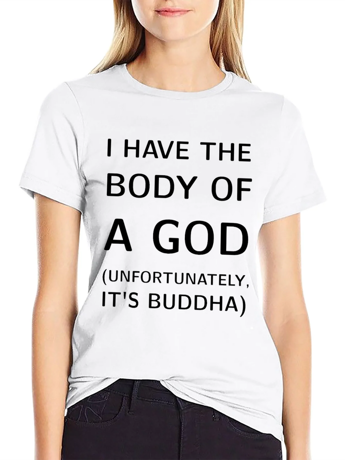 Funny Buddha Body Graphic T-Shirt product image 8