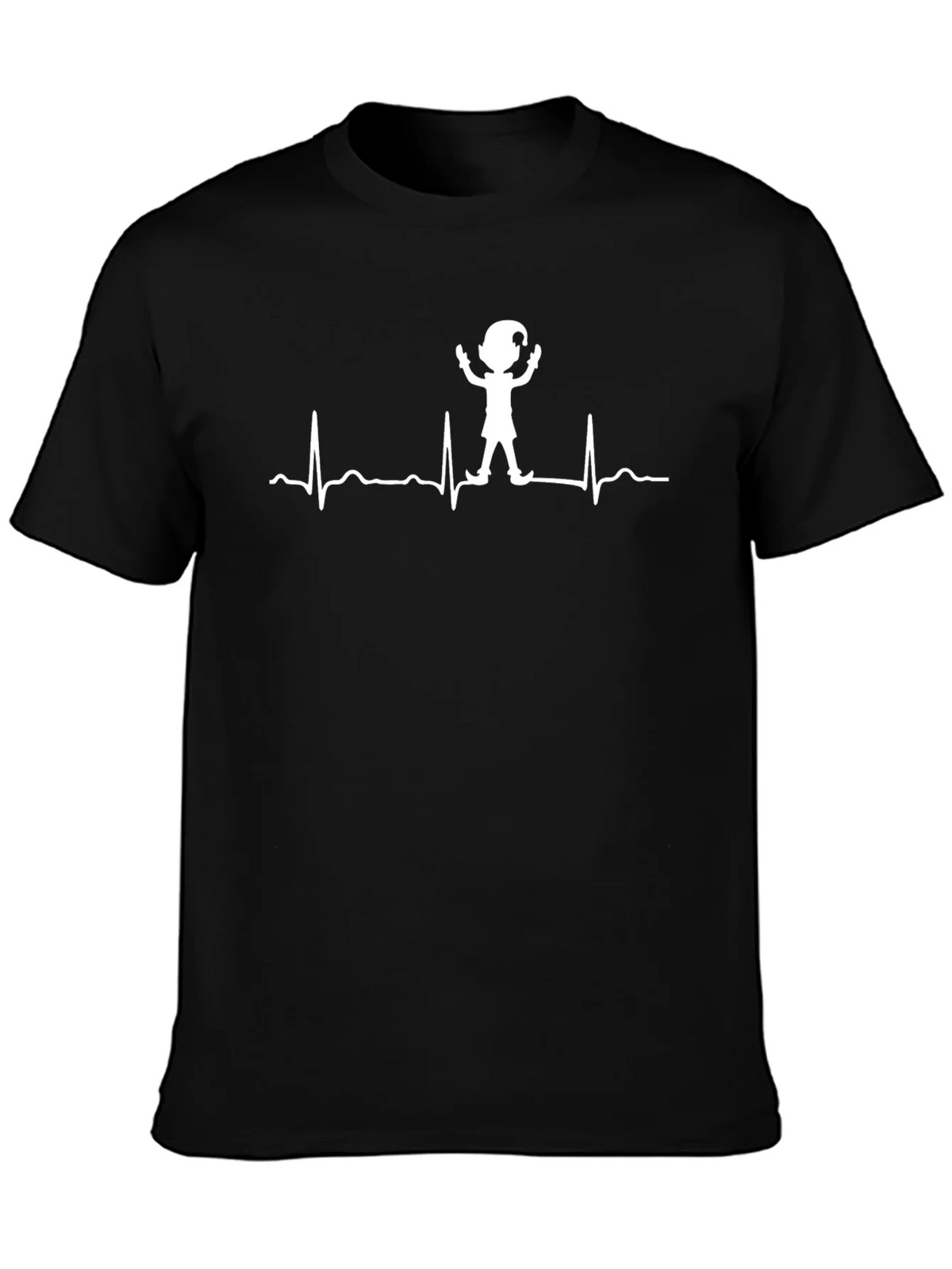 Elf Heartbeat Graphic Tee - Holiday Cheer product image 2