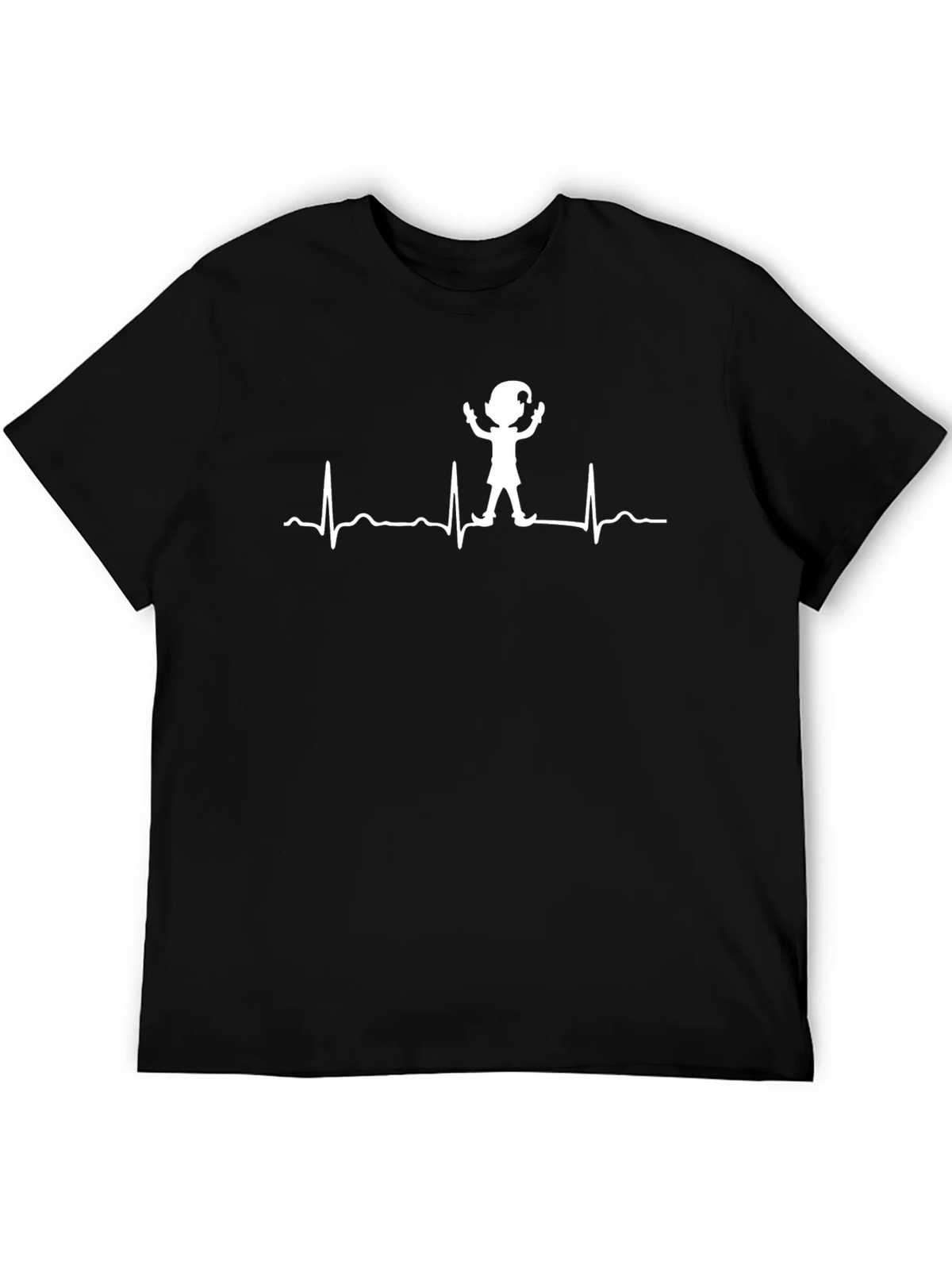 Elf Heartbeat Graphic Tee - Holiday Cheer product image 4