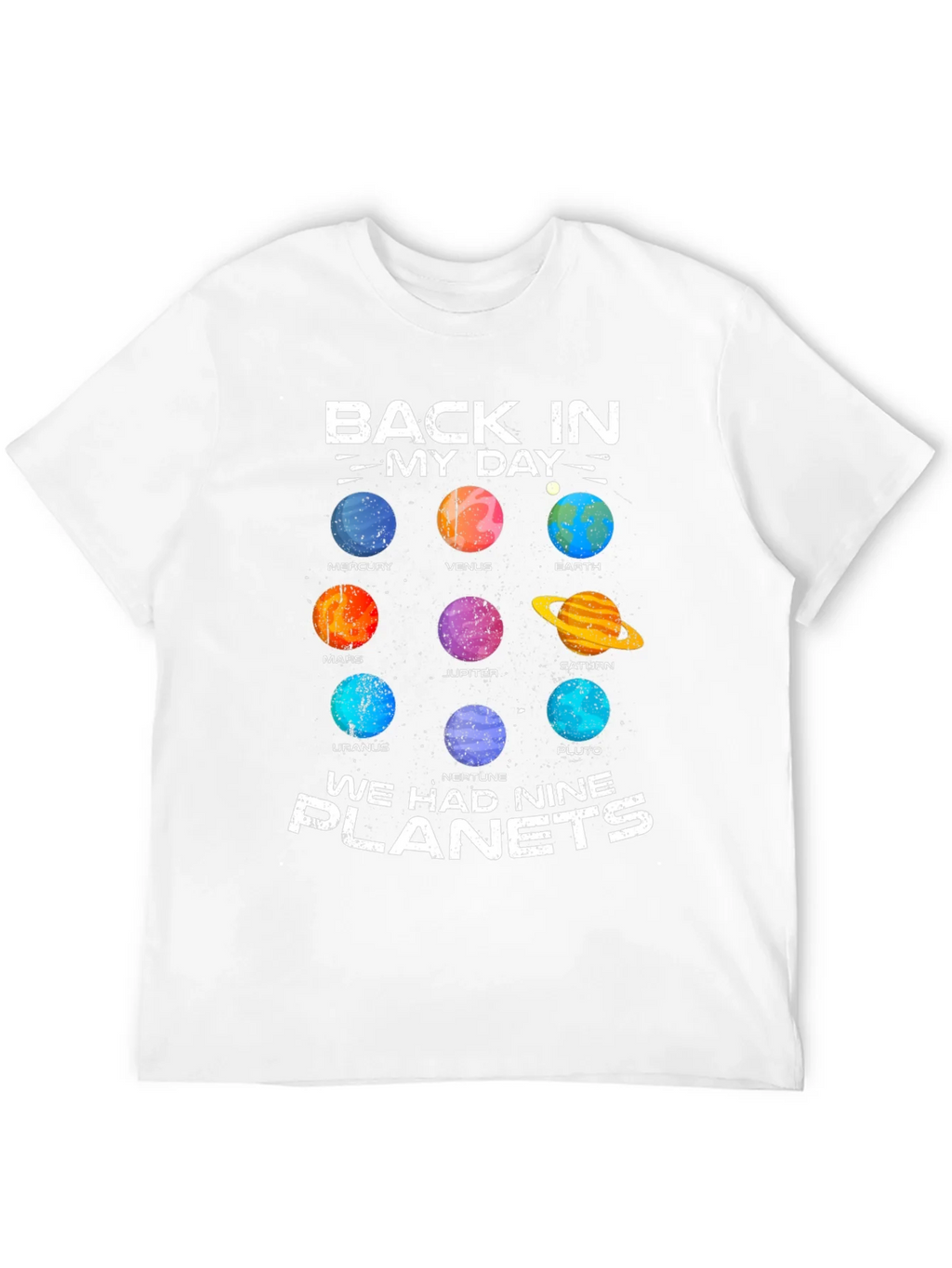 Retro Solar System T-Shirt - Nine Planets product image 11