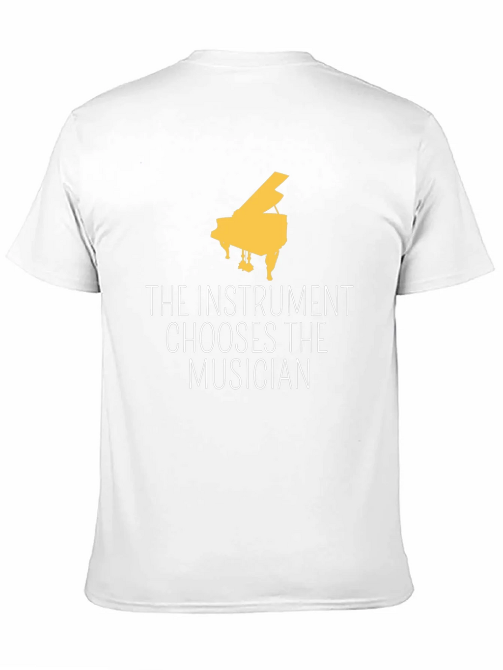 The Instrument Chooses Musician Black Tee product image 10
