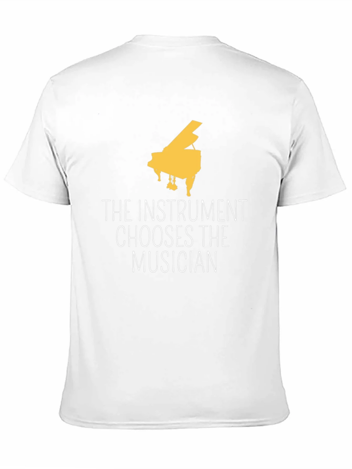 The Instrument Chooses Musician Black Tee product image 10