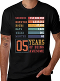 5 Years of Being Awesome Graphic Tee product image 1