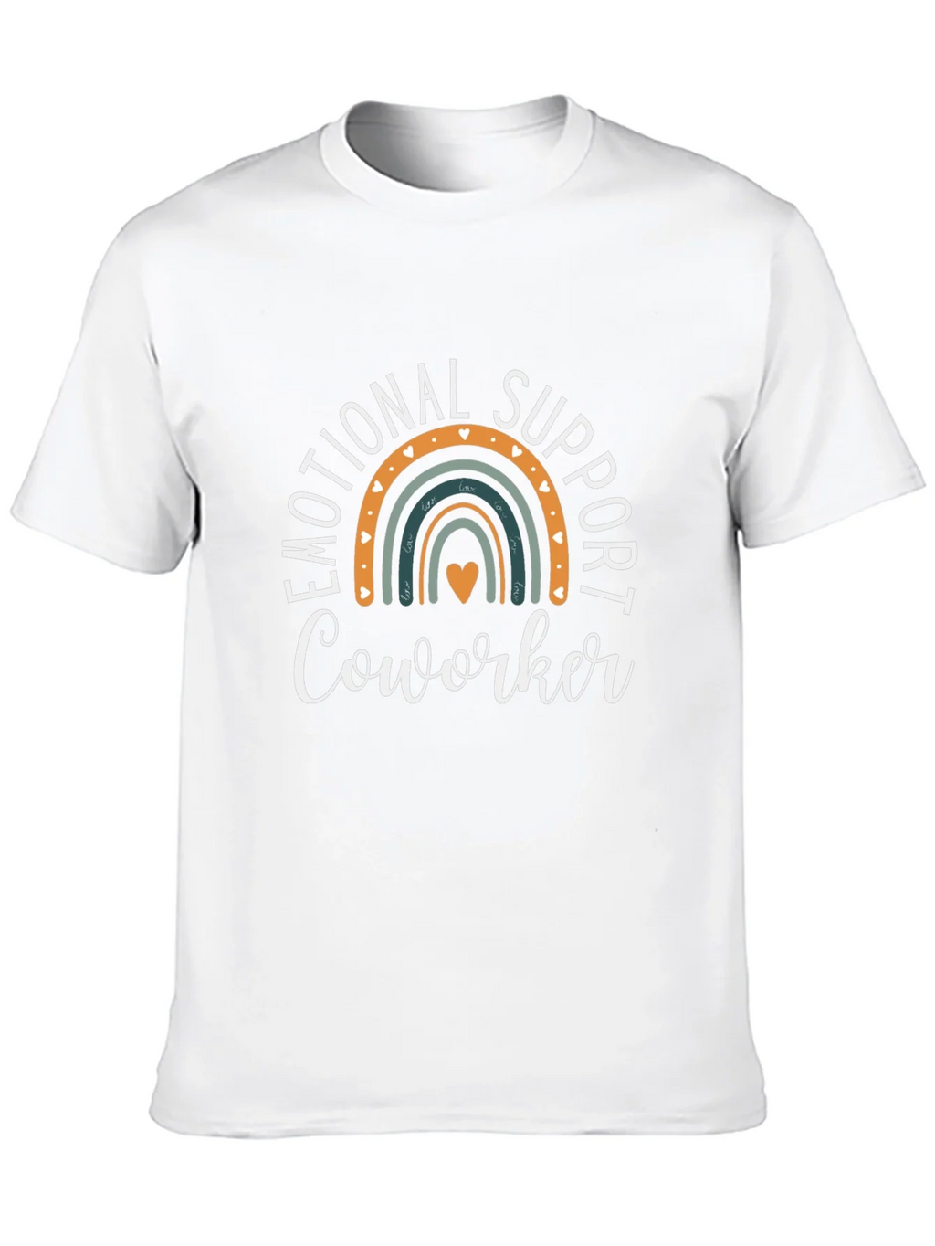 Emotional Support Coworker Graphic Tee product image 9