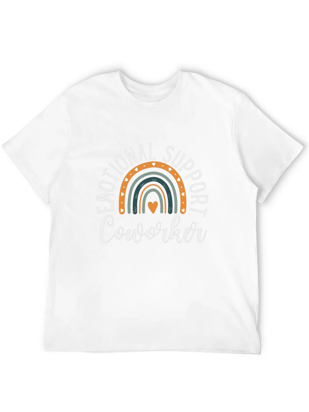 Emotional Support Coworker Graphic Tee product image 11