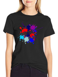 Paintball Splatter T-Shirt - Cool Graphic Tee product image 1