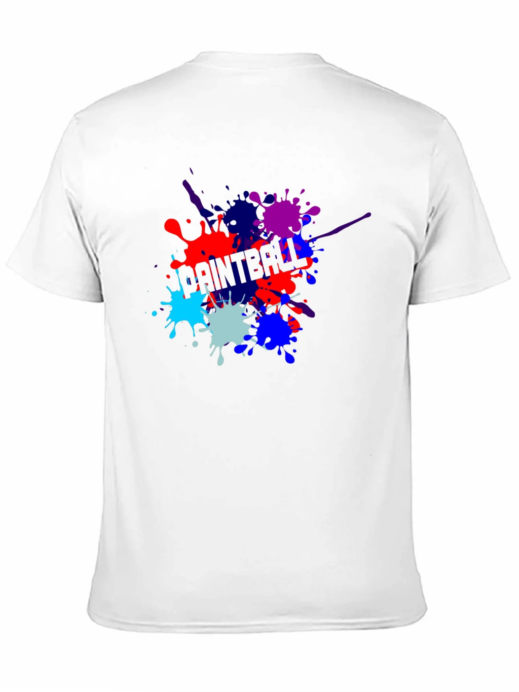 Paintball Splatter T-Shirt - Cool Graphic Tee product image 8