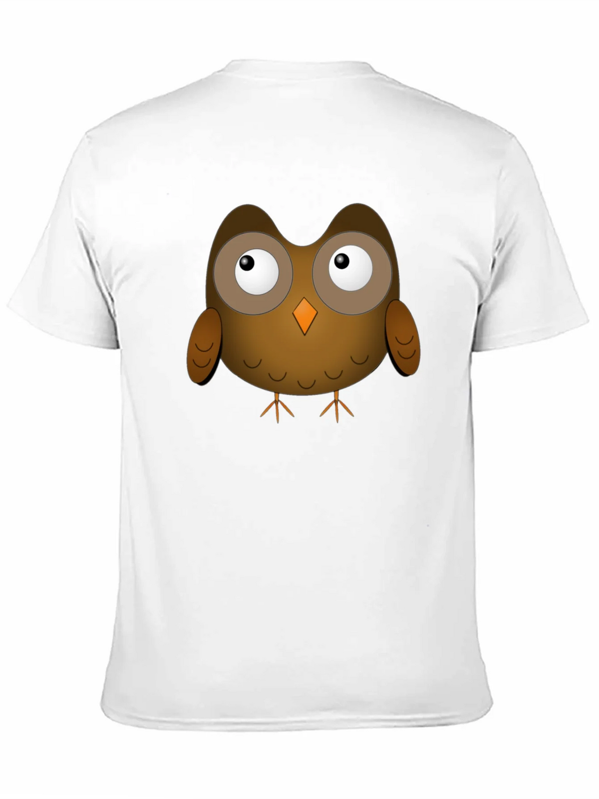 Cute Owl Graphic T-Shirt - Black Unisex Tee product image 4