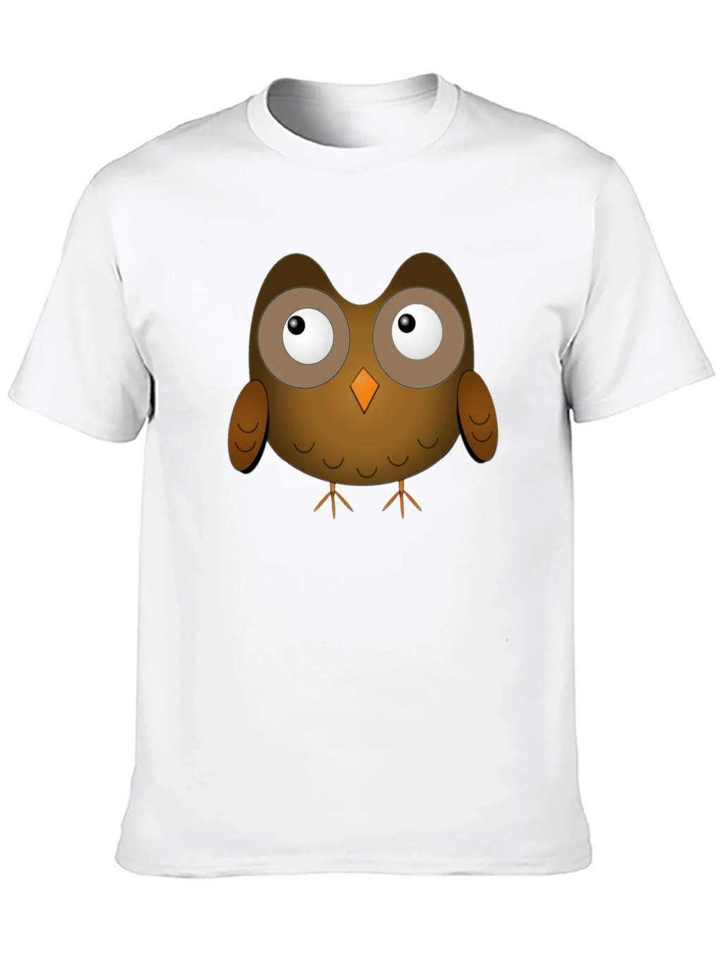 Cute Owl Graphic T-Shirt - Black Unisex Tee product image 3