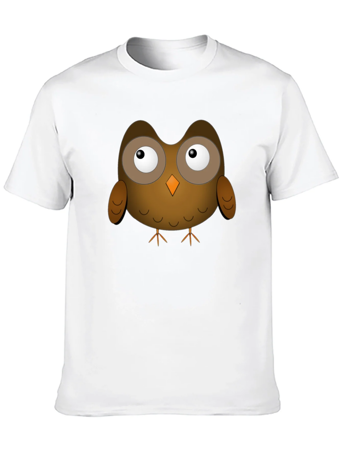 Cute Owl Graphic T-Shirt - Black Unisex Tee product image 3