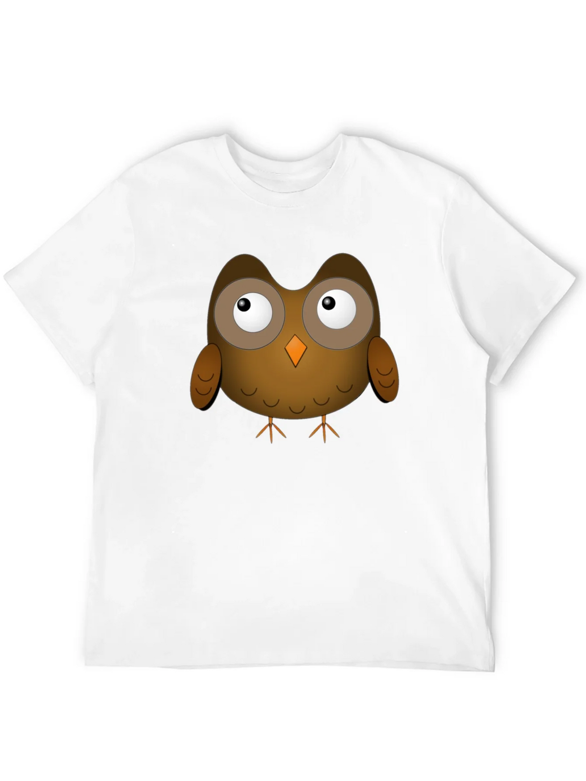 Cute Owl Graphic T-Shirt - Black Unisex Tee product image 5