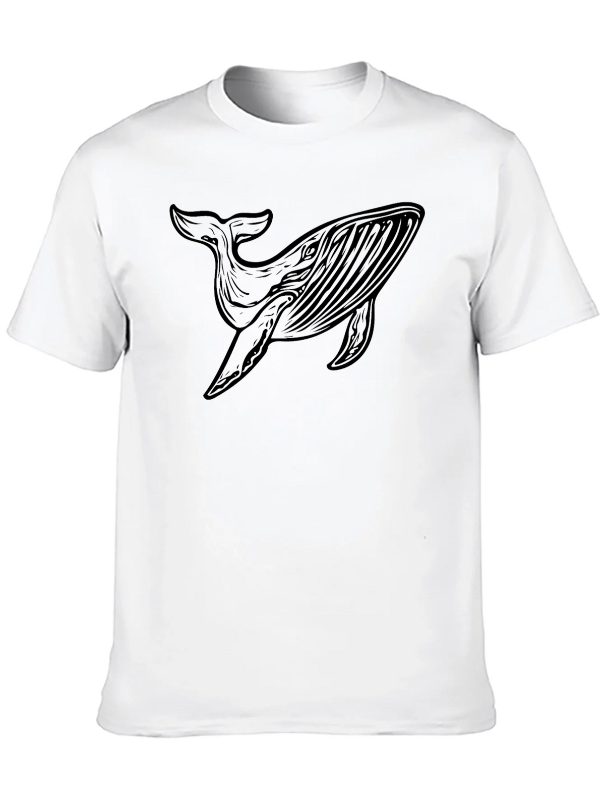 Whale Graphic Tee - Black product image 9