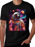 Astronaut Space Galaxy Graphic T-Shirt product image 1