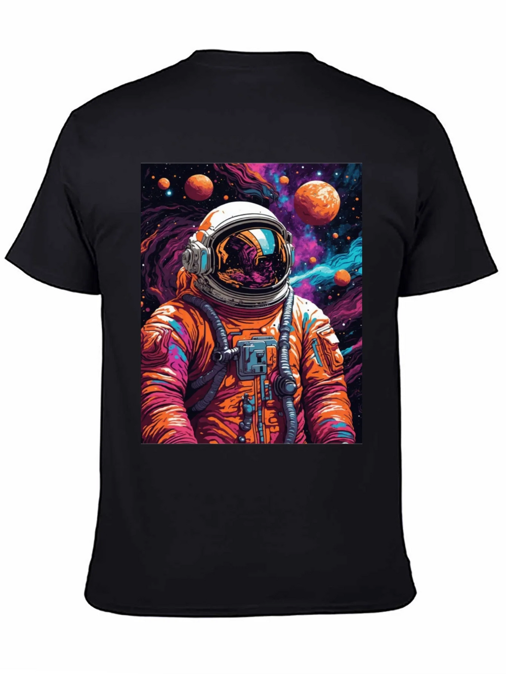 Astronaut Space Galaxy Graphic T-Shirt product image 2