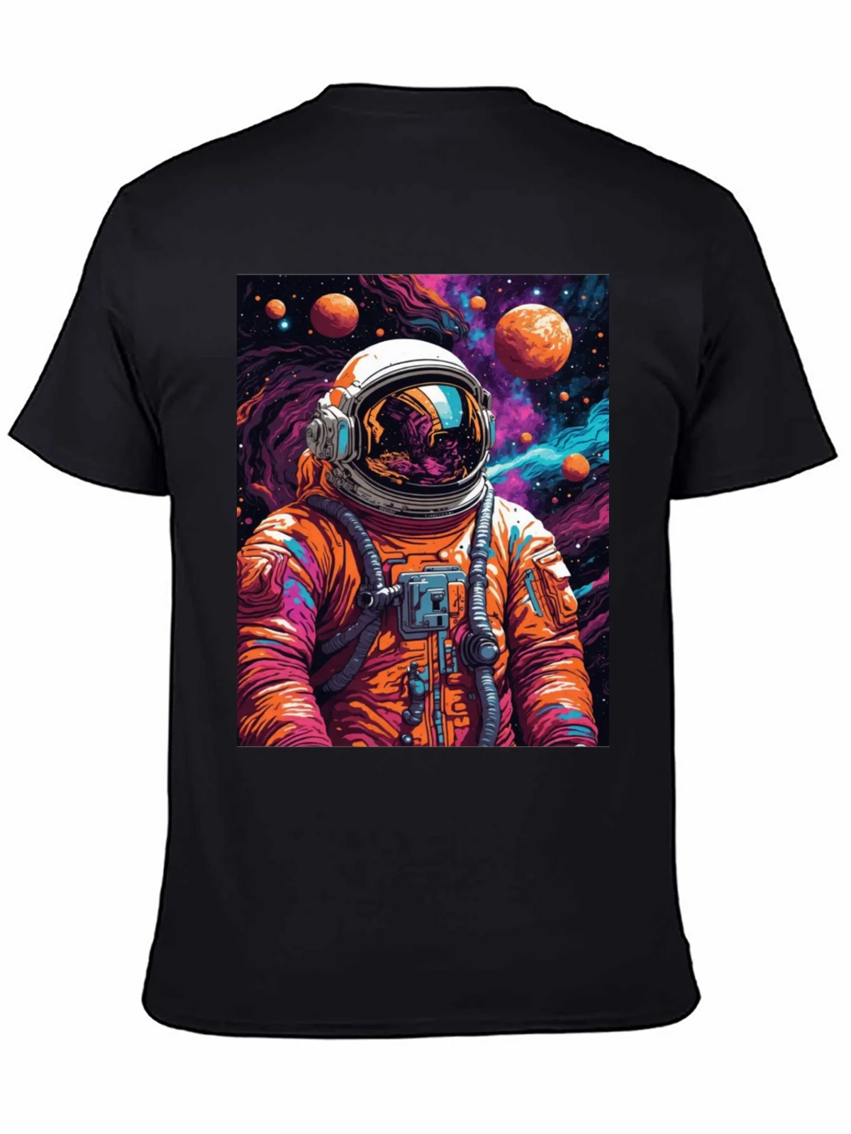 Astronaut Space Galaxy Graphic T-Shirt product image 2