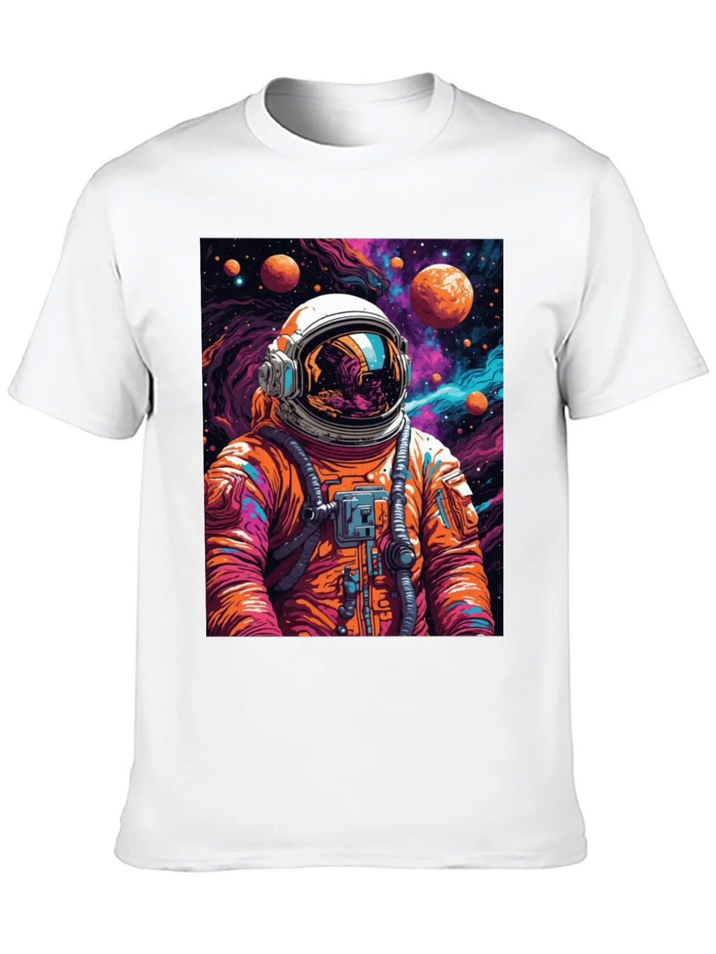 Astronaut Space Galaxy Graphic T-Shirt product image 4