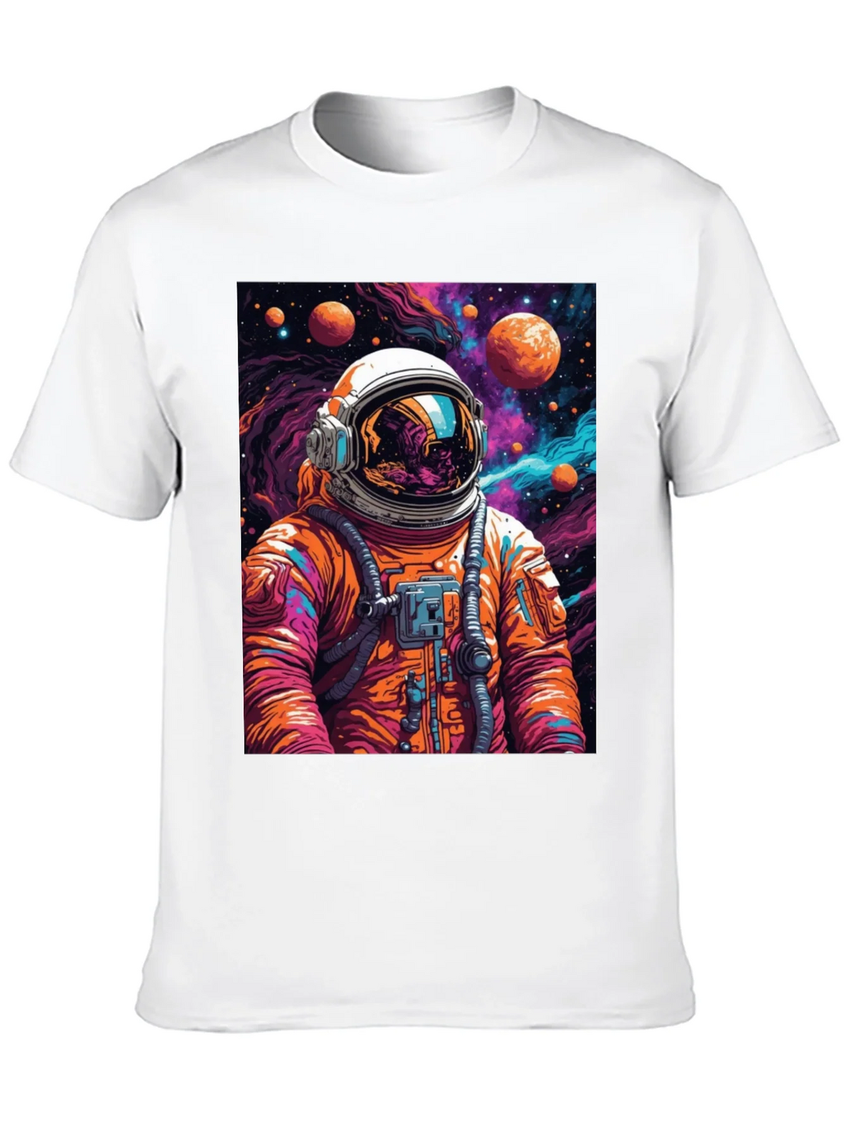 Astronaut Space Galaxy Graphic T-Shirt product image 4