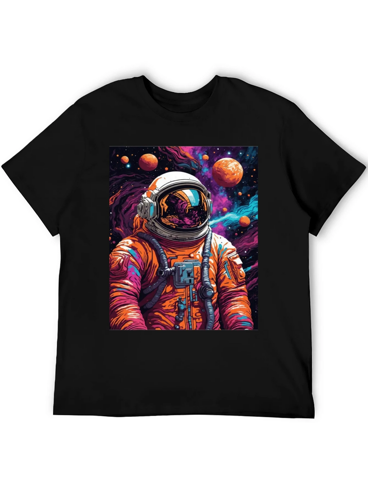 Astronaut Space Galaxy Graphic T-Shirt product image 3