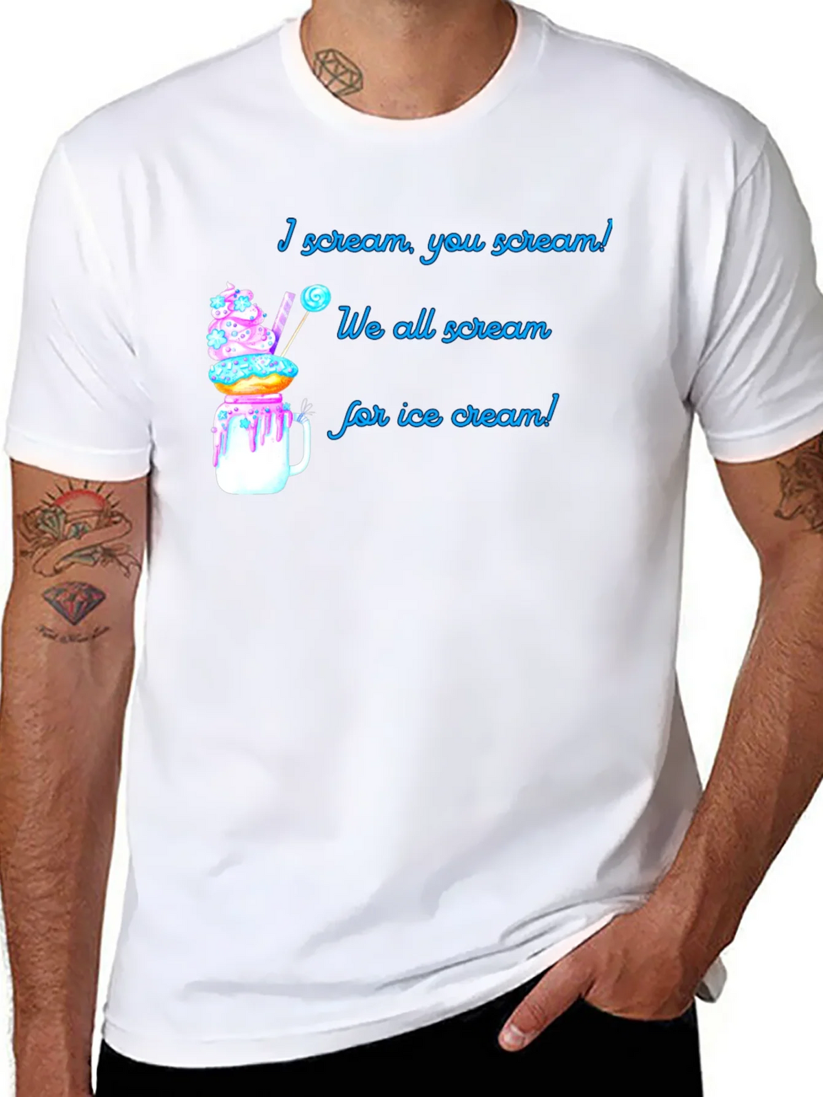 I Scream For Ice Cream T-Shirt product image 5
