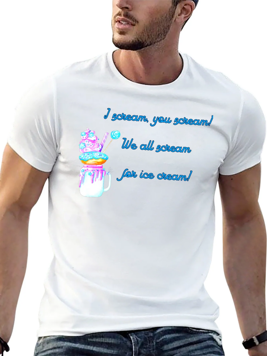 I Scream For Ice Cream T-Shirt product image 10
