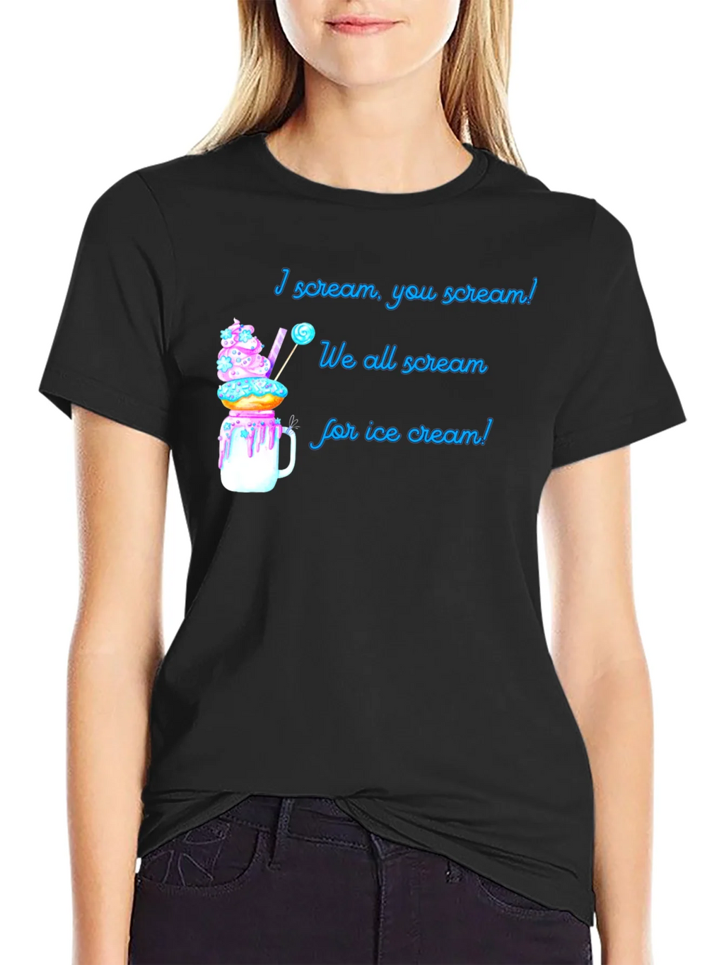I Scream For Ice Cream T-Shirt product image 2