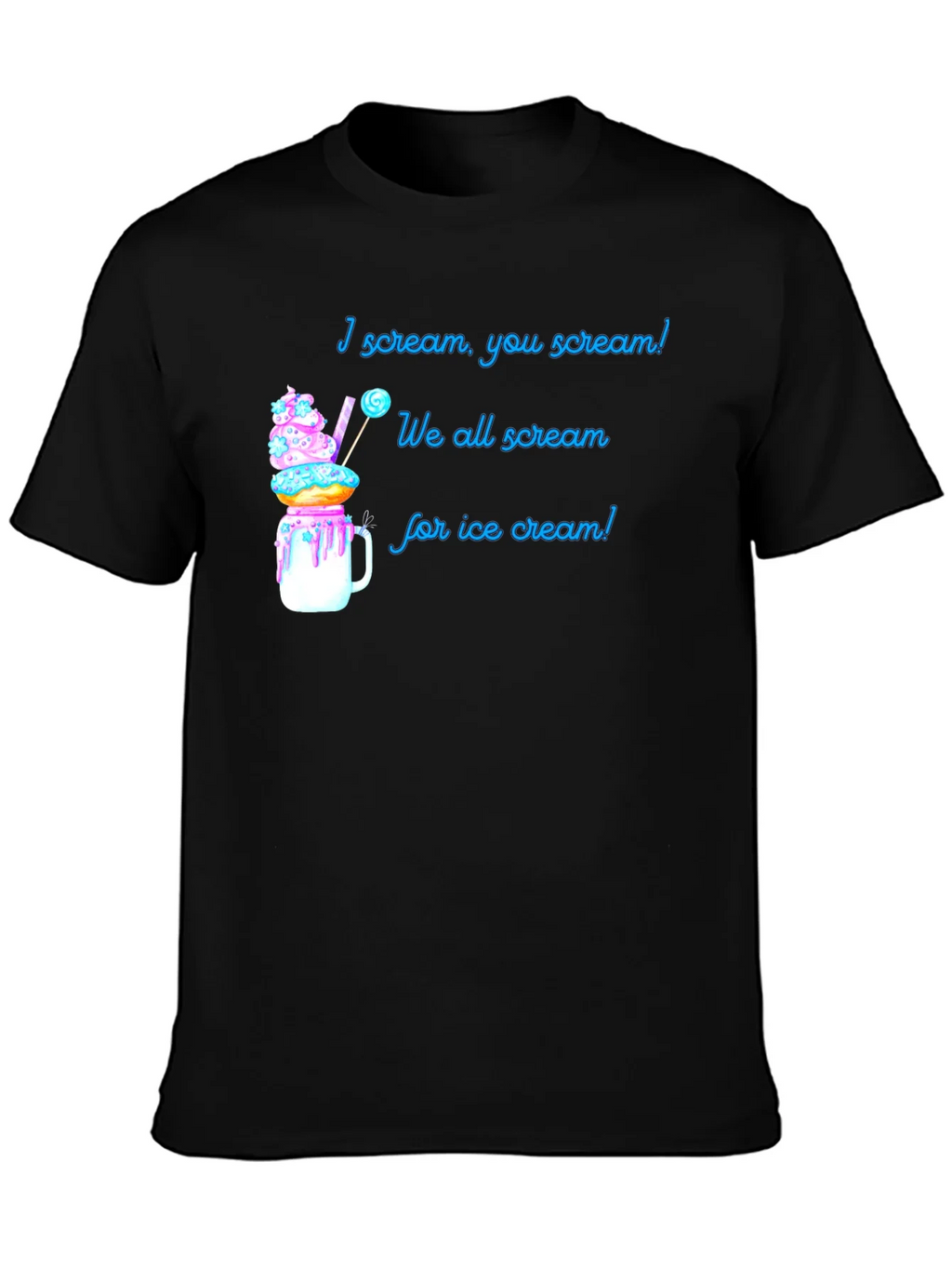 I Scream For Ice Cream T-Shirt product image 3