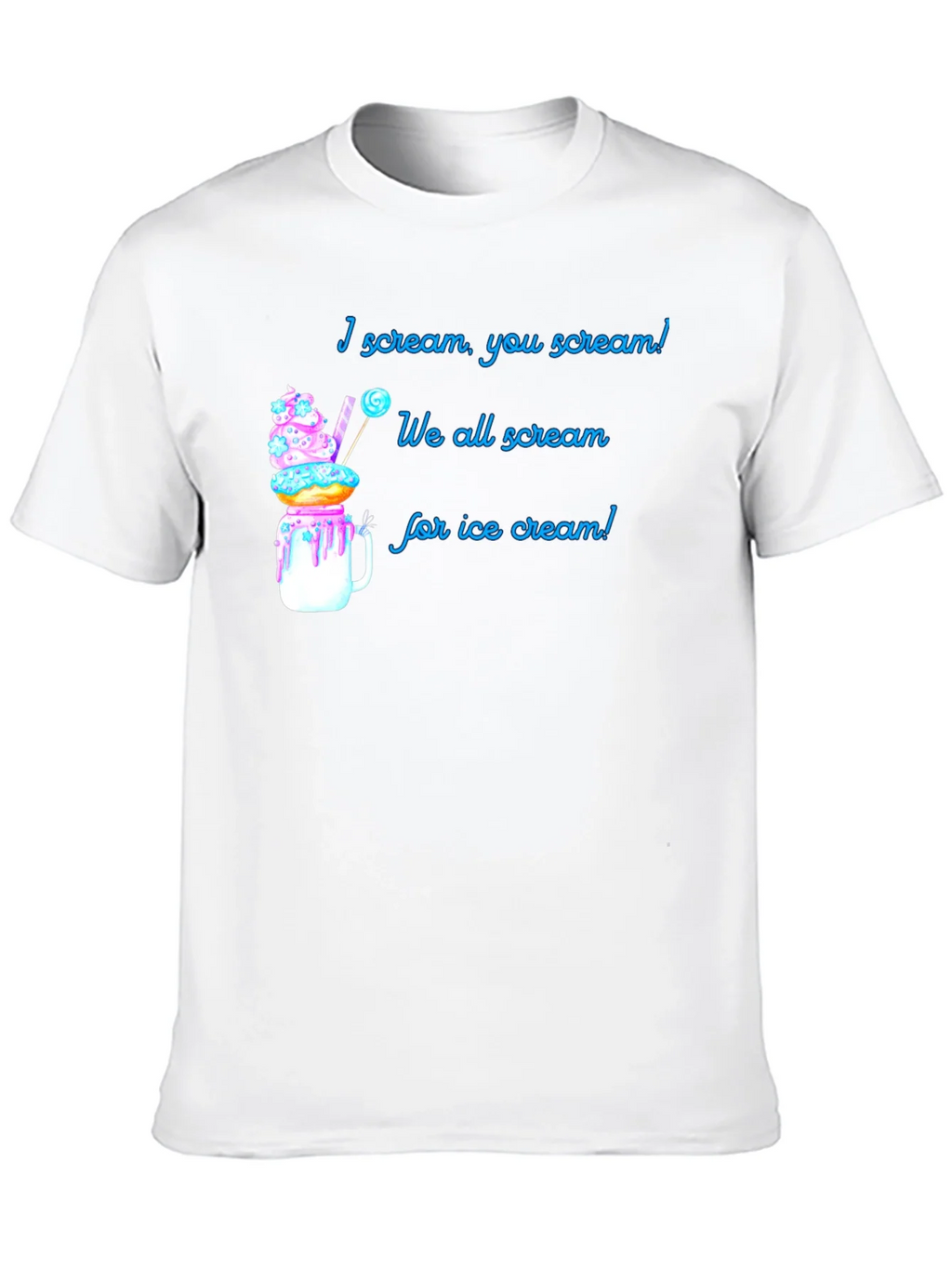 I Scream For Ice Cream T-Shirt product image 7