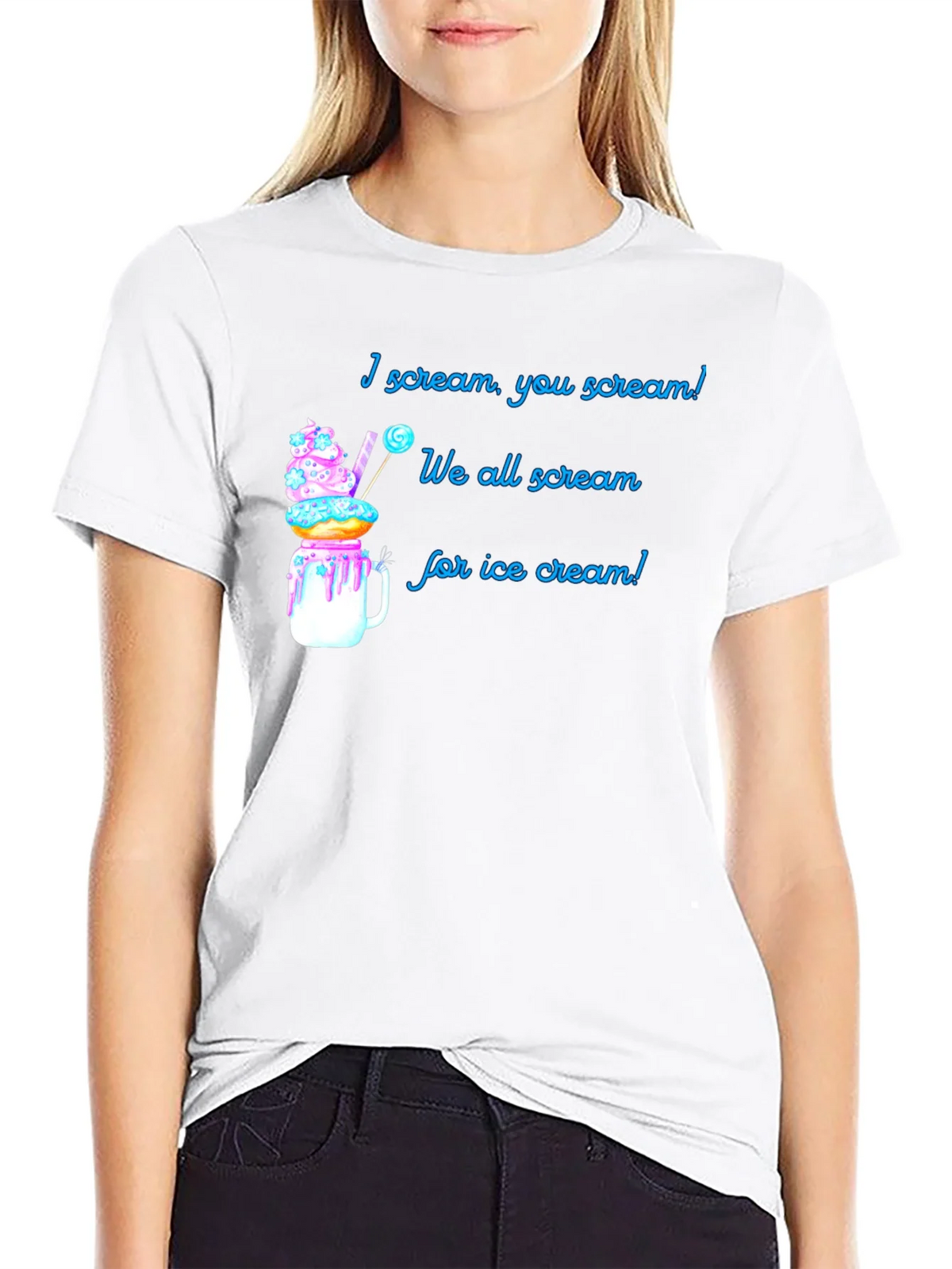 I Scream For Ice Cream T-Shirt product image 6