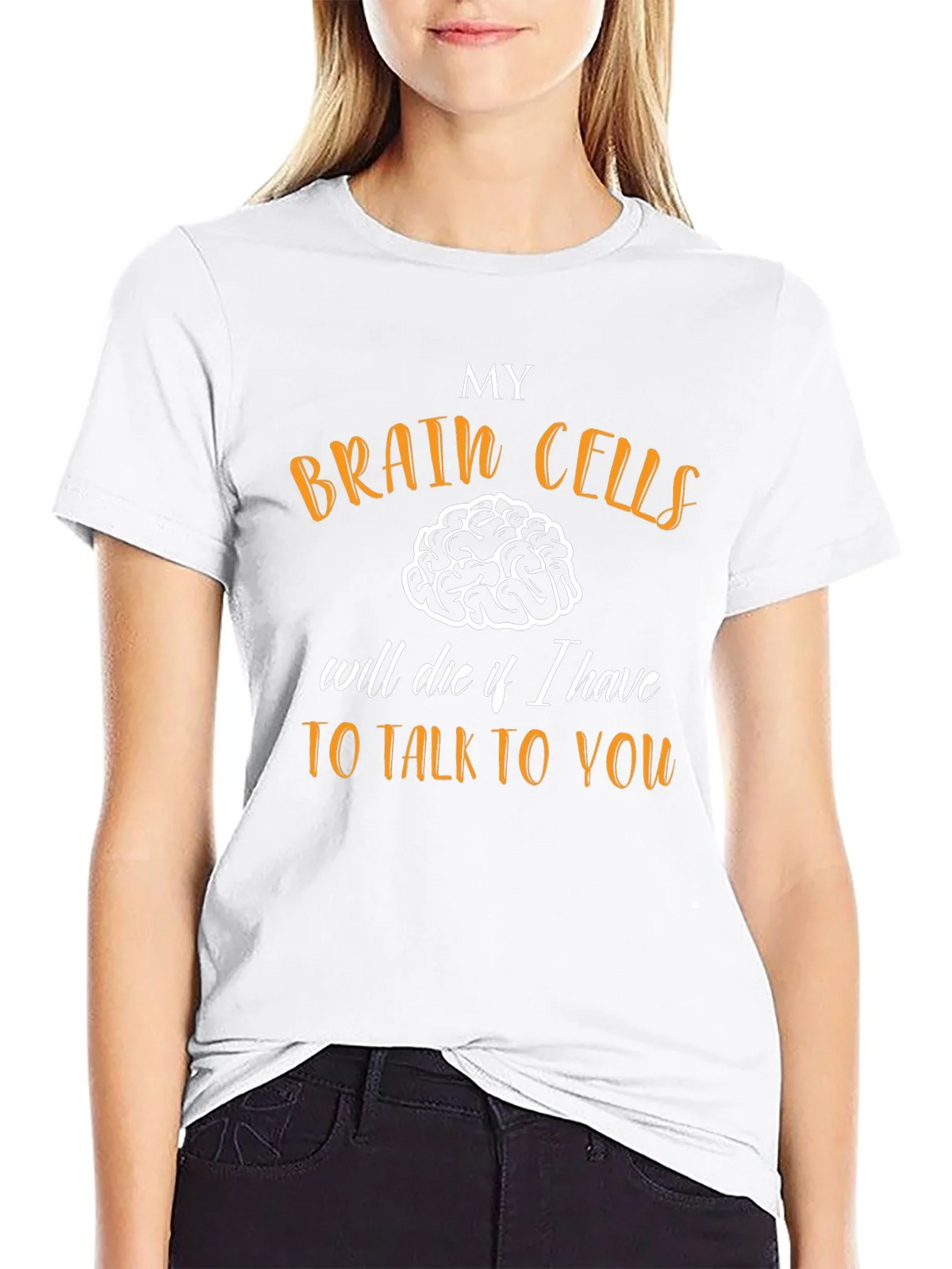 Funny Brain Cells Graphic Novelty T-Shirt product image 8