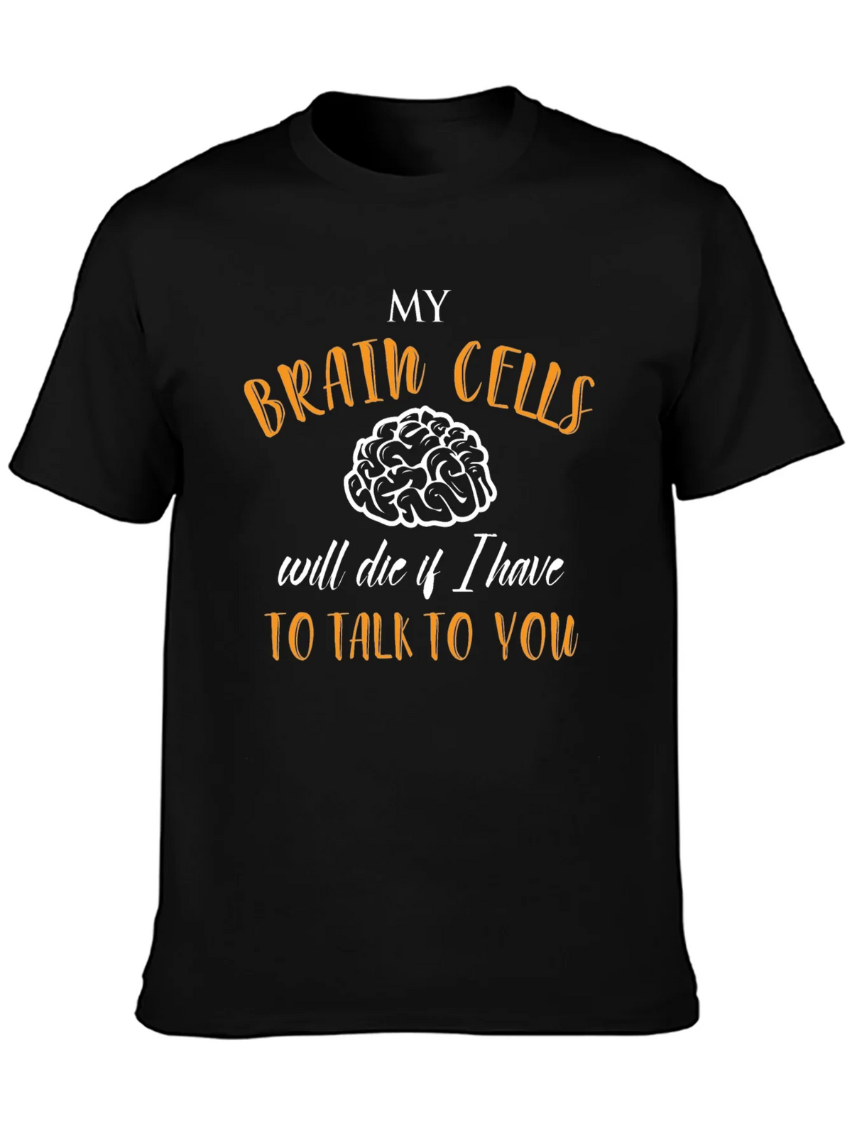 Funny Brain Cells Graphic Novelty T-Shirt product image 3