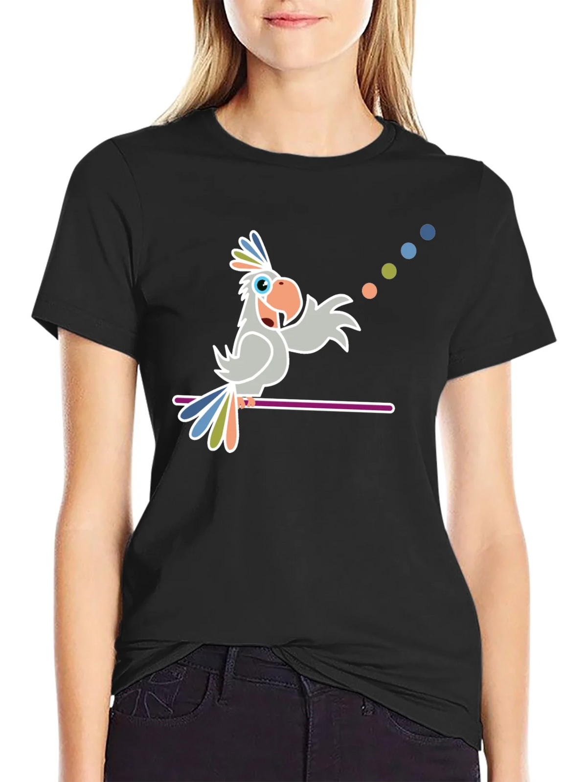 Parrot Juggling T-Shirt product image 2