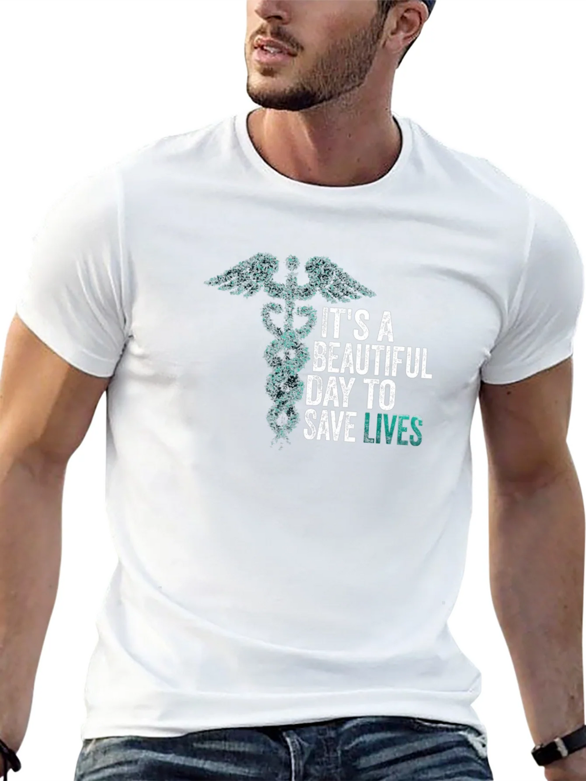 Its a Beautiful Day to Save Lives T-Shirt product image 8