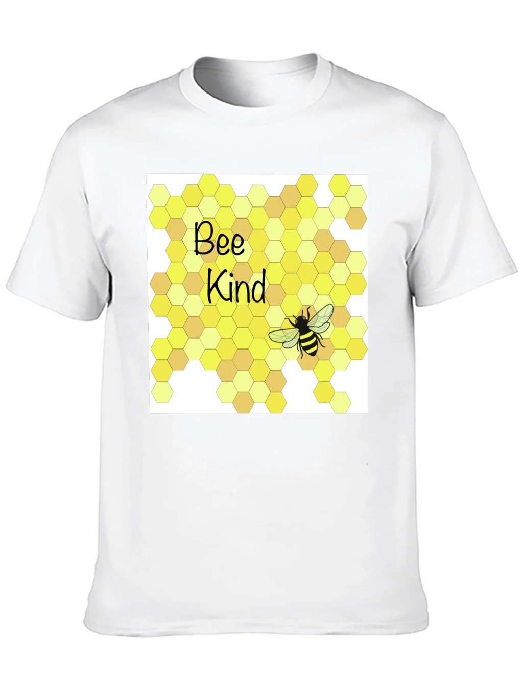 Bee Kind T-Shirt Honeycomb Graphic Tee product image 9