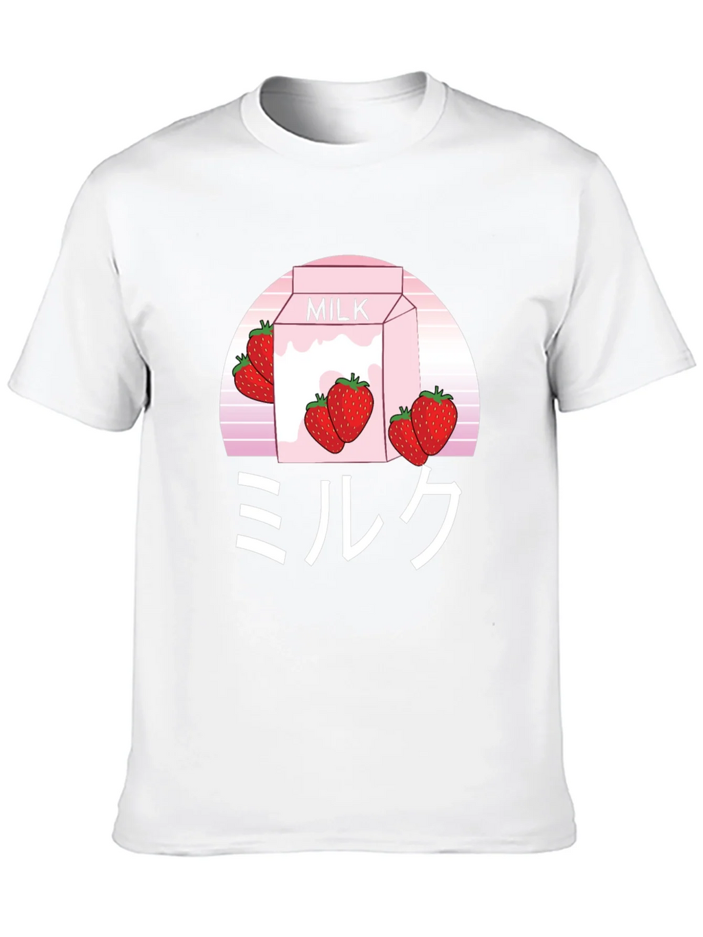 Strawberry Milk Aesthetic T-Shirt - Soft Cotton Blend product image 9