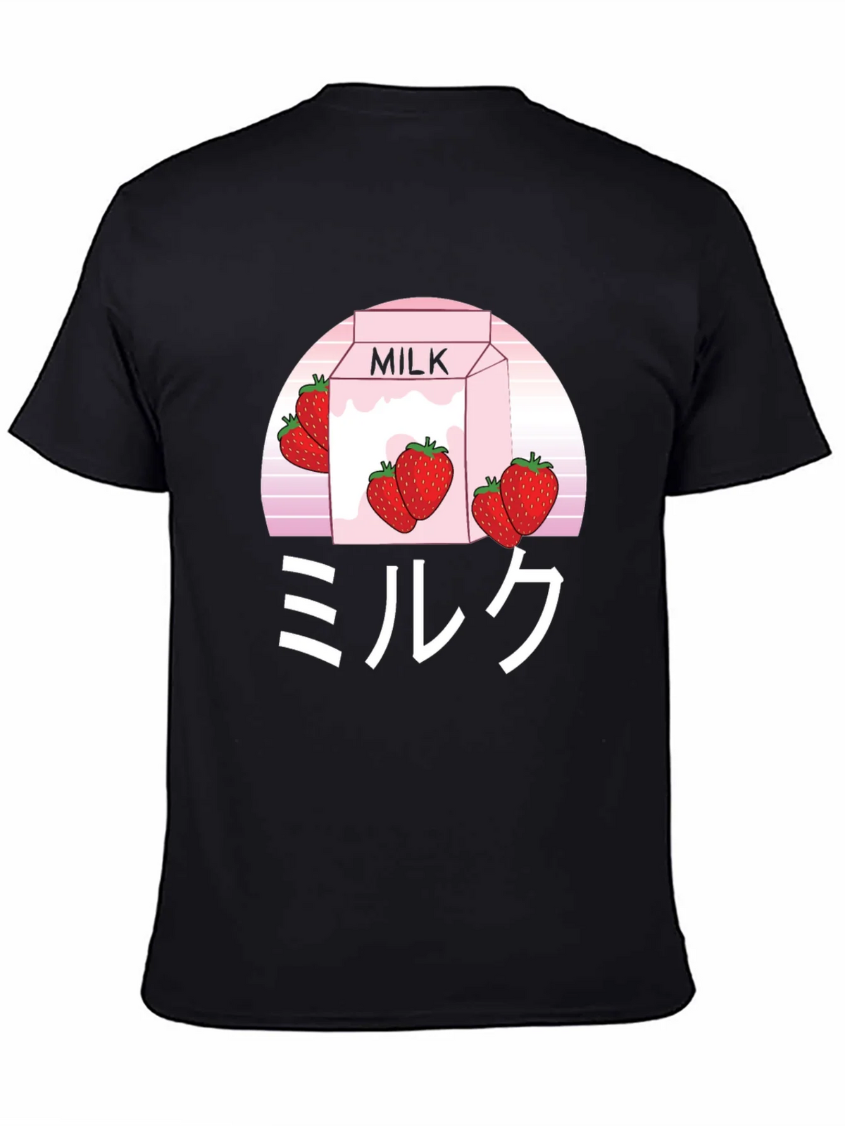 Strawberry Milk Aesthetic T-Shirt - Soft Cotton Blend product image 4