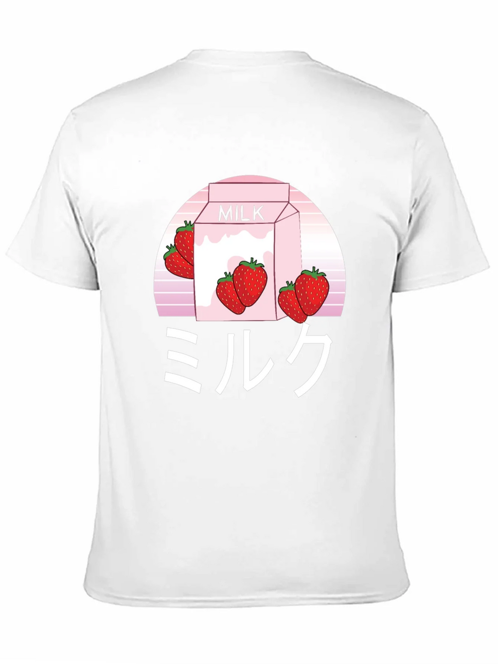 Strawberry Milk Aesthetic T-Shirt - Soft Cotton Blend product image 10