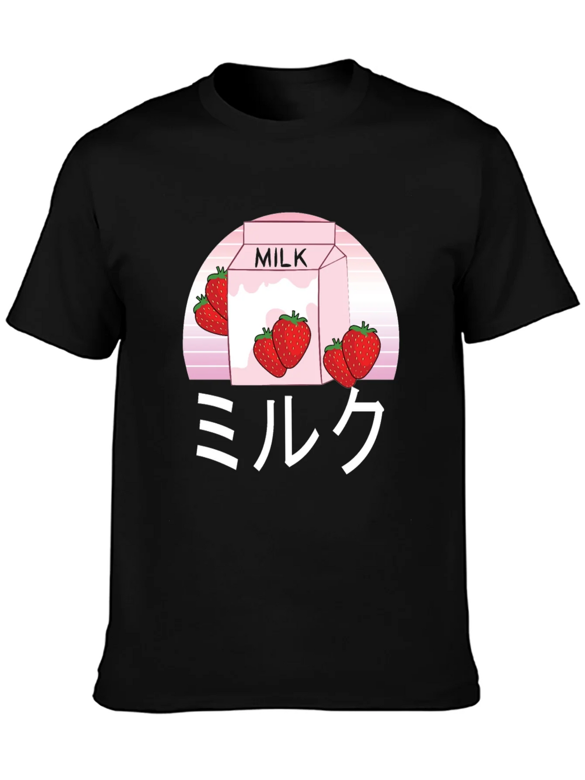 Strawberry Milk Aesthetic T-Shirt - Soft Cotton Blend product image 3
