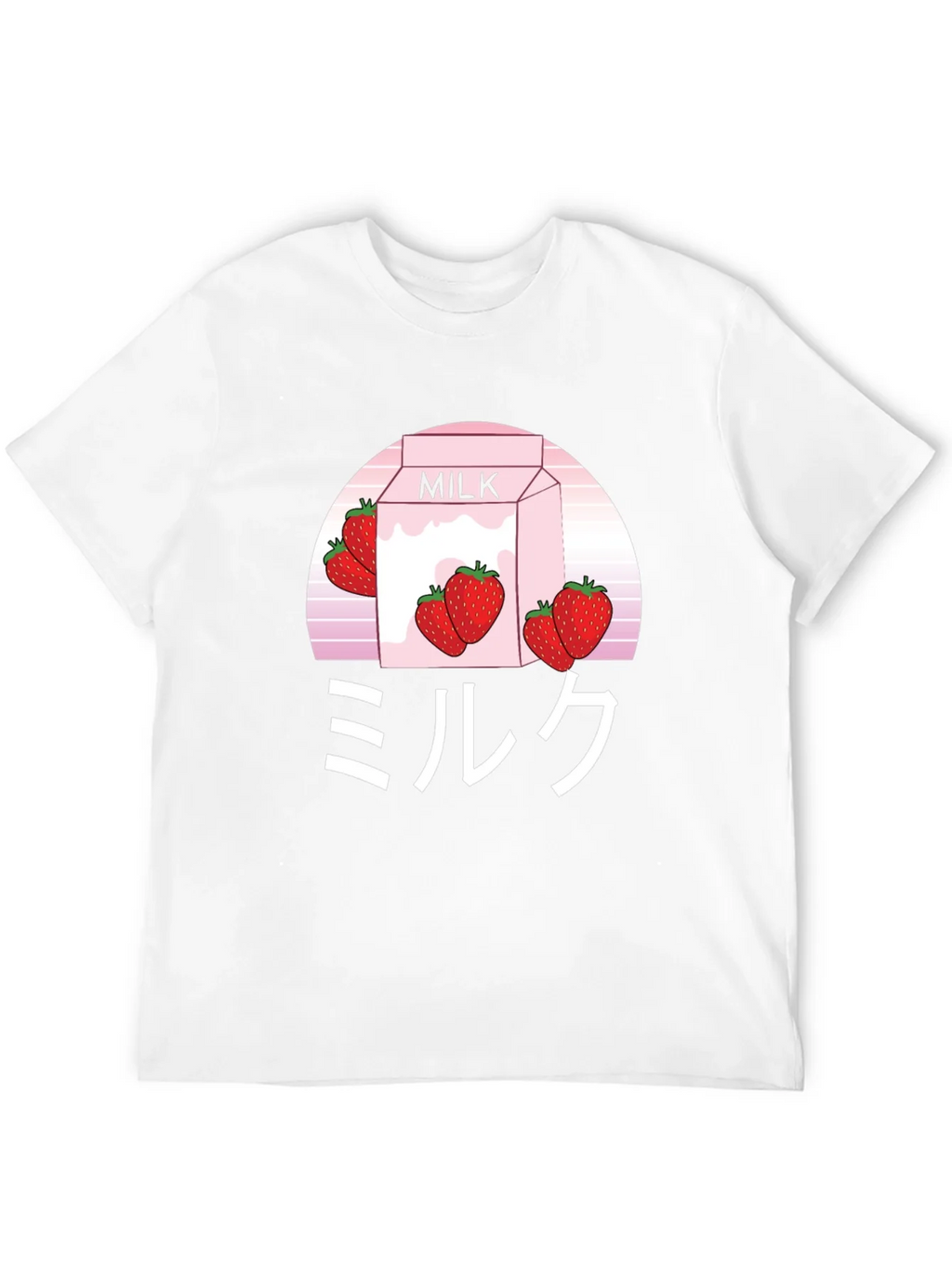 Strawberry Milk Aesthetic T-Shirt - Soft Cotton Blend product image 11