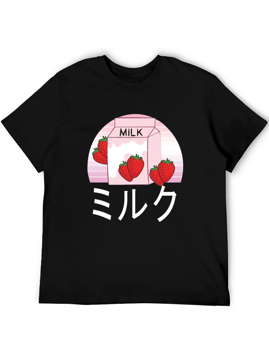 Strawberry Milk Aesthetic T-Shirt - Soft Cotton Blend product image 5