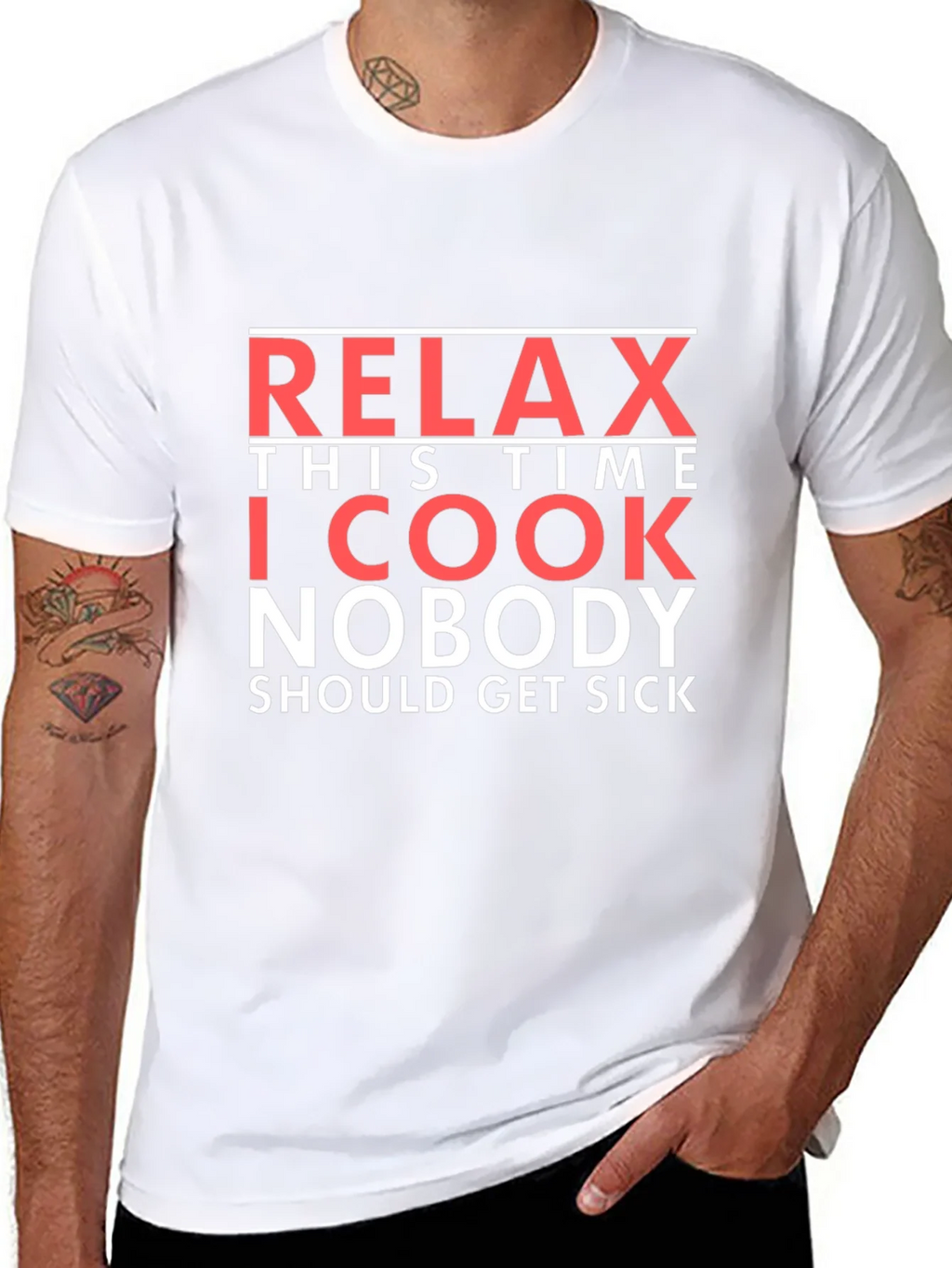Relax This Time I Cook T-Shirt - Funny Chef Tee product image 7