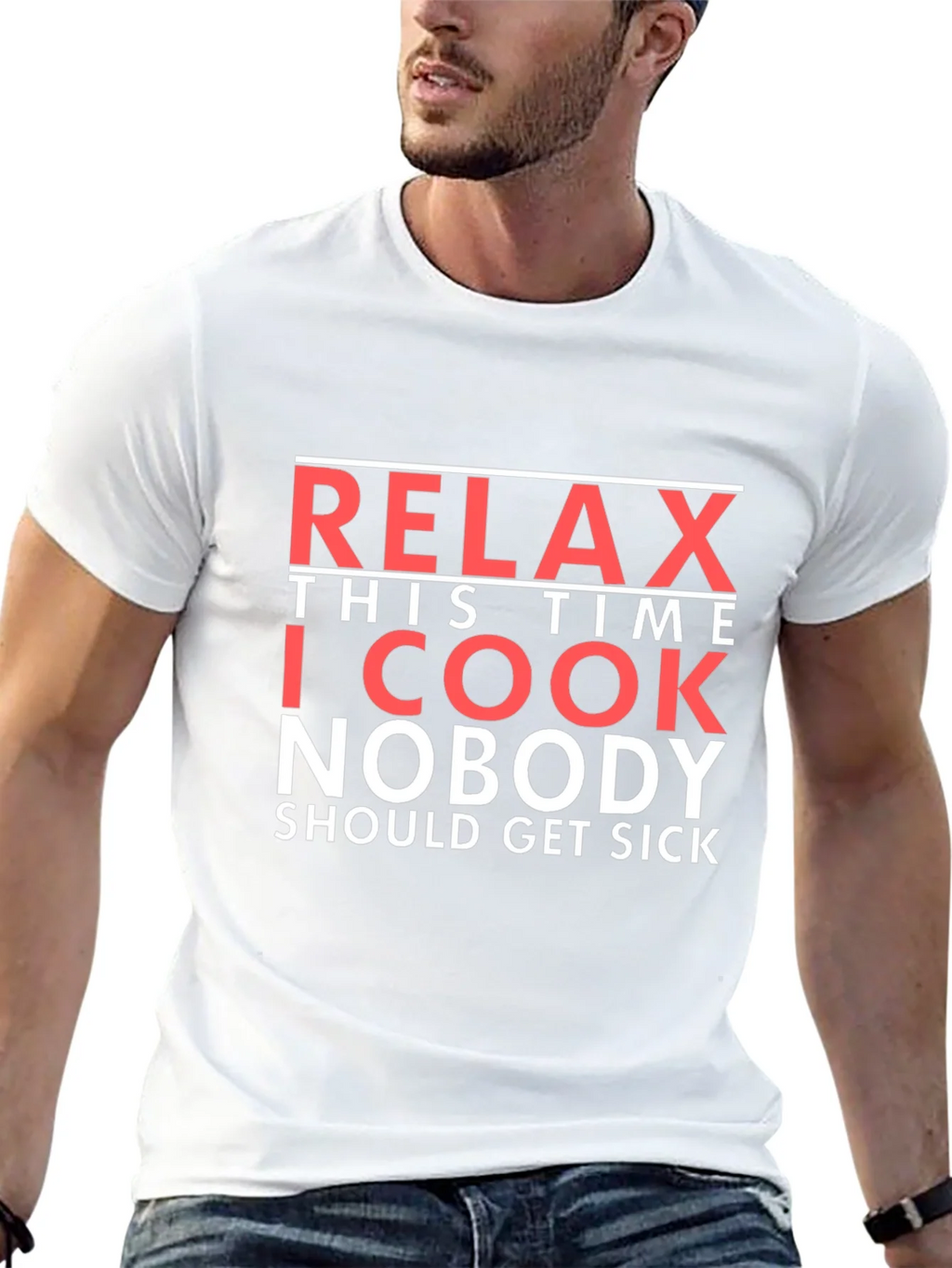 Relax This Time I Cook T-Shirt - Funny Chef Tee product image 12