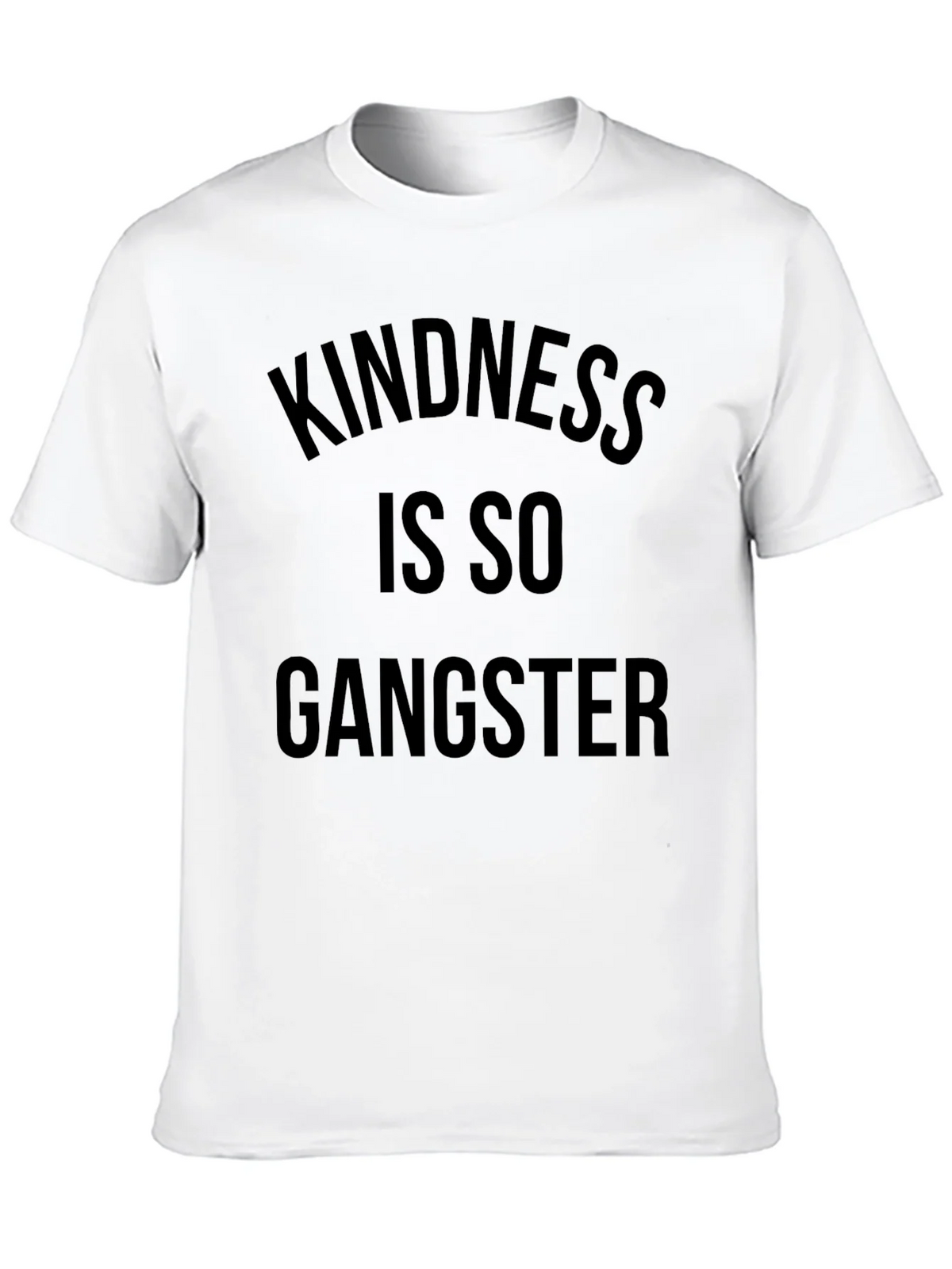 Kindness Is So Gangster Black T-Shirt product image 9
