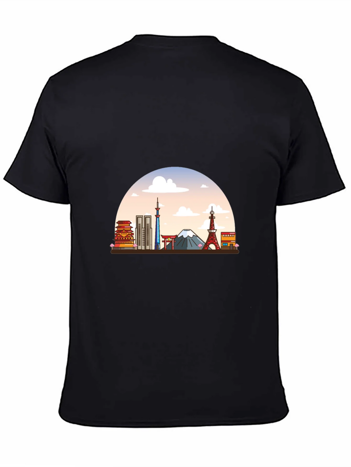 Tokyo Skyline Graphic T-Shirt product image 4