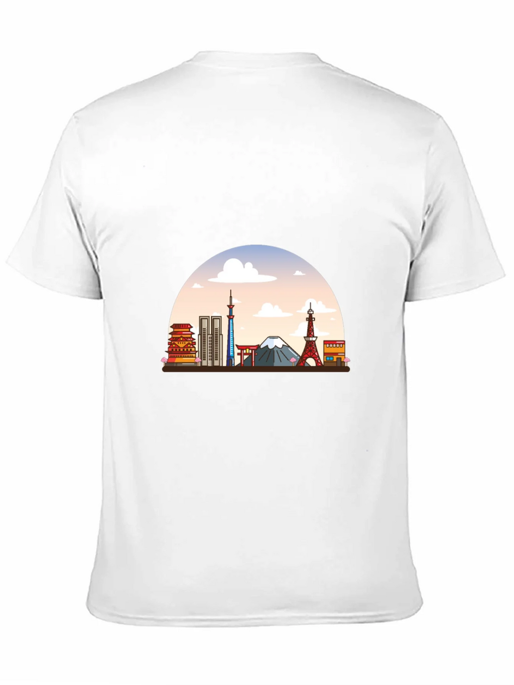 Tokyo Skyline Graphic T-Shirt product image 10