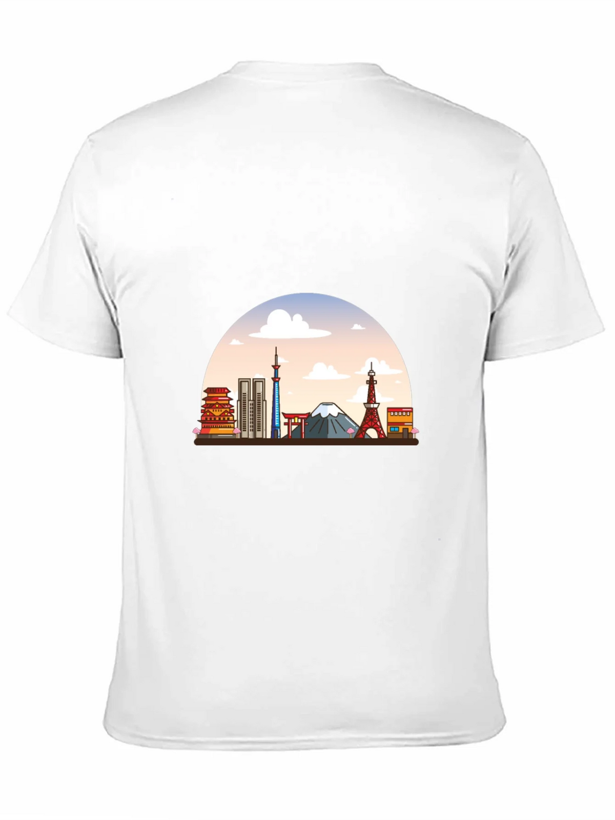 Tokyo Skyline Graphic T-Shirt product image 10