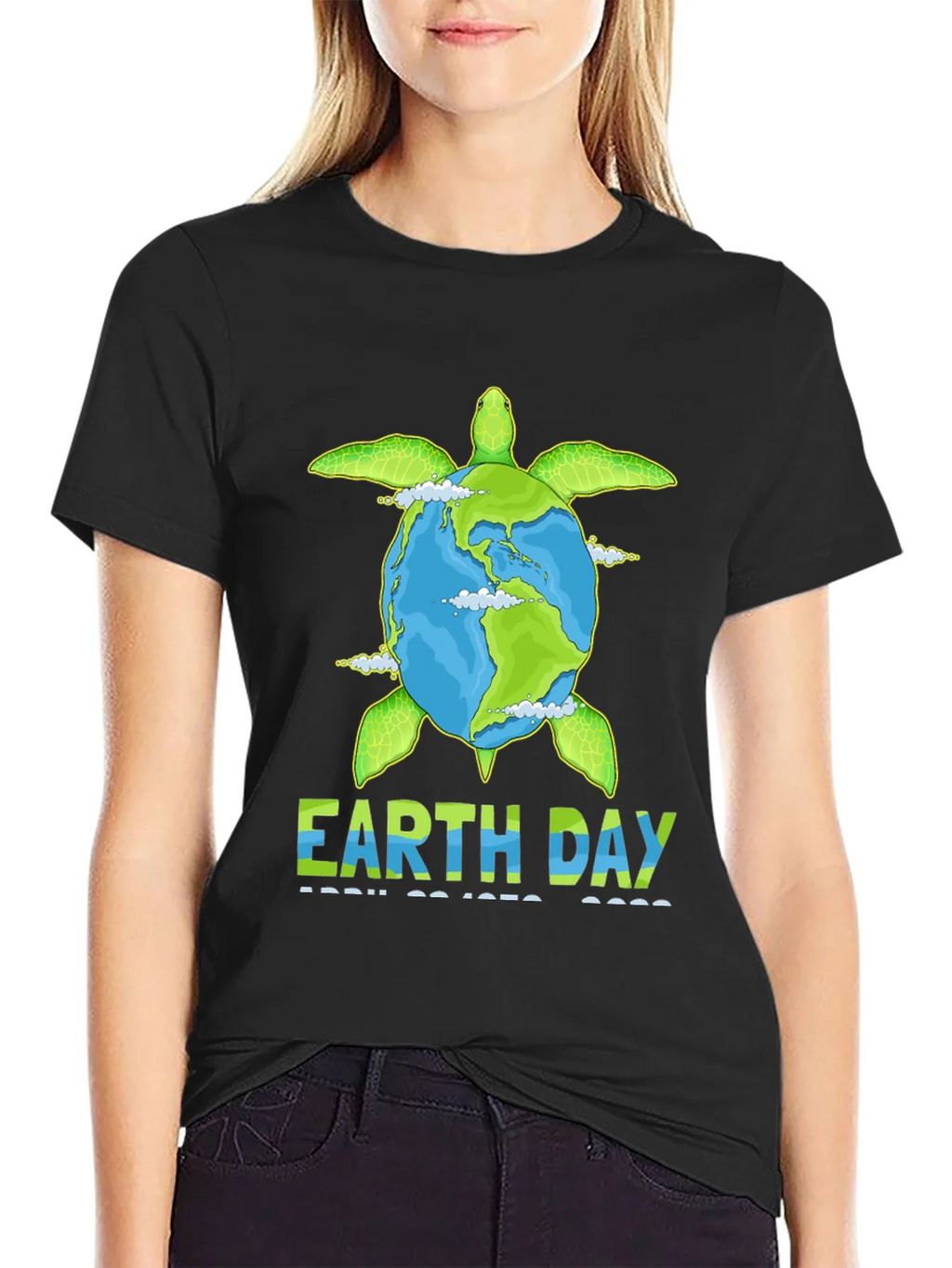 Earth Day Turtle T-Shirt - April 22 2022 product image 2