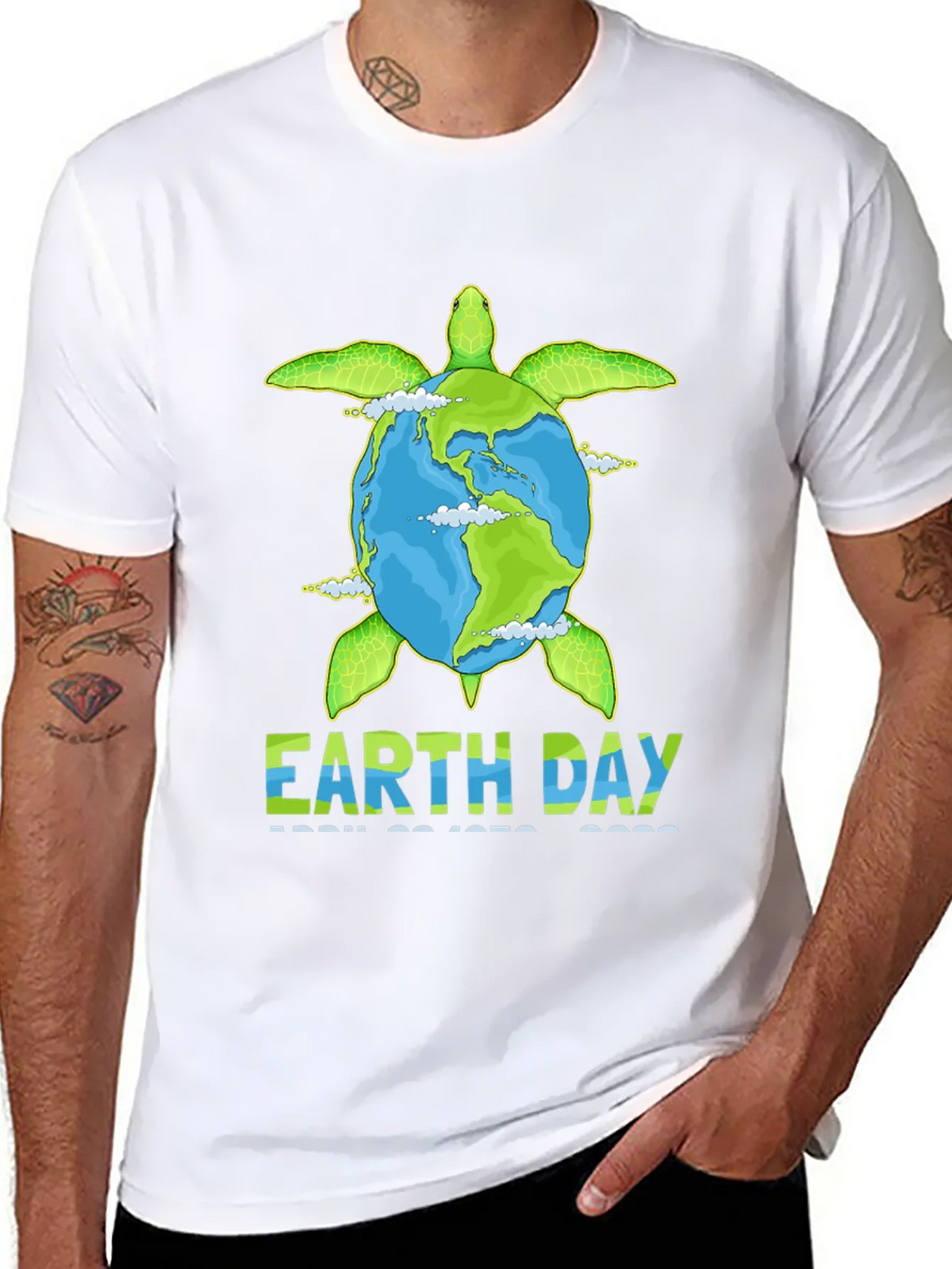 Earth Day Turtle T-Shirt - April 22 2022 product image 7