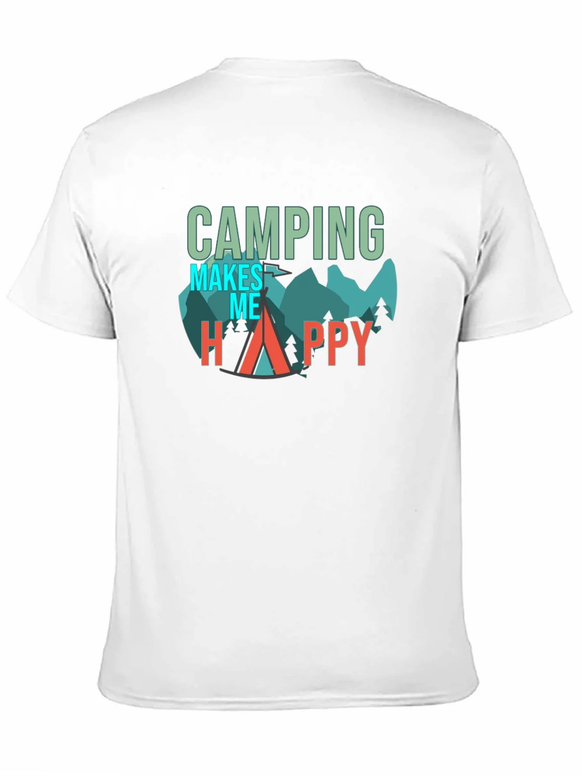 Camping Makes Me Happy Graphic Tee product image 10